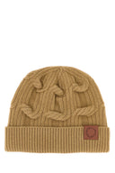 Stella Mc Cartney Camel Wool Beanie Hat