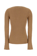 Stella Mc Cartney Camel Cotton Cardigan