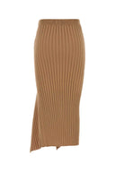 Stella Mc Cartney Camel Cotton Skirt