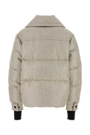 Moncler Grenoble Sand Wool Blend Sandane dunjakke