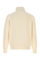 Umit Benan White Cashmere Sweater