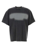 Alexander Wang Charcoal Cotto Oversize T Shirt