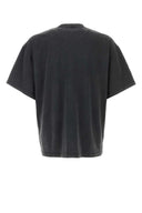 Alexander Wang Charcoal Cotto Oversize T Shirt