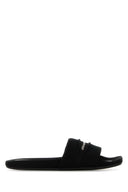 Alexander Wang ブラック ファブリック スリッパ
