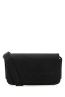 Alexander Wang 黑色皮革打孔斜挎包