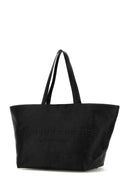 Alexander Wang 黑色皮革打孔购物袋