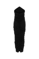 Alexander Wang 黑色弹力粘胶连衣裙