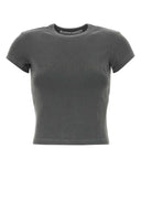 Alexander Wang Grey Cotton T Shirt