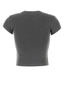 Alexander Wang Grey Cotton T Shirt