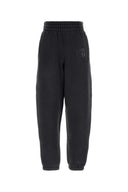 T By Alexander Wang Black Cotton Blend Joggers