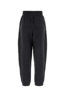 T By Alexander Wang Black Cotton Blend Joggers