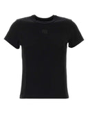 T By Alexander Wang Black Cotton T Shirt