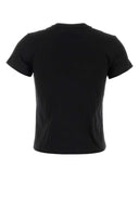 T By Alexander Wang Black Cotton T Shirt