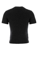 T By Alexander Wang Charcoal Wool Genser