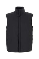 Herno Laminar Black Nylon Sleeveless Jacket
