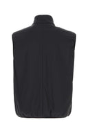 Herno Laminar Black Nylon Sleeveless Jacket