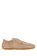Tod's Beige Suede Sneakers