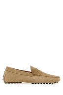 Tod's Beige Suede Loafers