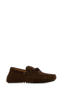 Tod's Brown Suede Loafers
