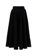 Extreme Cashmere Black Flannel Venus Skirt