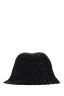 Cappello da pescatore Rio in rafia nera Helen Kaminski