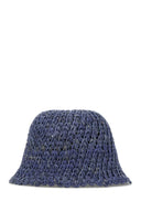 Cappello da pescatore Rio in rafia blu aeronautica Helen Kaminski