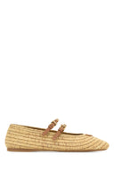 Prada Raffia Ballerinas