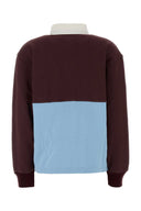 Prada Two Tone Cotton Oversize Polo Shirt