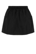 Prada Black Re Nylon Mini Skirt