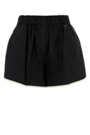 Prada Black Re Nylon Shorts