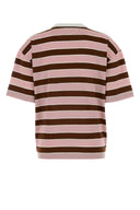 Prada Embroidered Cotton Oversize T Shirt