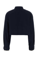 Prada Dark Blue Poplin Jacket