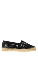 Prada Black Crochet Espadrilles