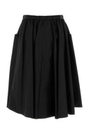 Prada Black Re Nylon Skirt