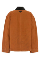 Prada Orange Denim Jacket