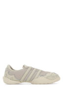 Y3 Yamamoto Chalk Fabric And Leather Regu 2002 Sneakers