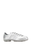 Y3 Yamamoto Silver Leather Y 3 Field Sneakers
