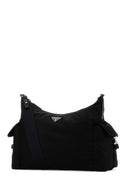 Prada Black Re Nylon Prada Explore Shopping Bag