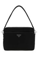 Prada Black Canvas Shopping Bag