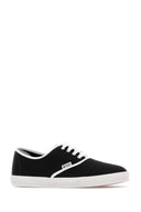 Prada Black Canvas Sneakers