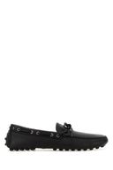 Prada Black Leather Loafers
