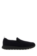 Prada Black Jersey Slip Ons