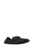 Prada Black Leather Loafers