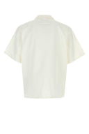 Prada hvid poplin skjorte