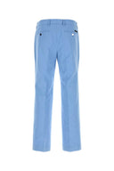 Prada Light Blue Poplin Pant