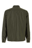 Prada Olive Green Re Nylon Shirt