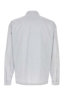 Prada Embroidered Poplin Shirt