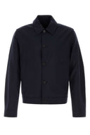 Prada Midnight Blue Wool Blend Jacket