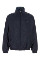 Prada Navy Blue Re Nylon Reversible Jacket