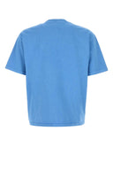 Prada Light Blue Cotton T Shirt